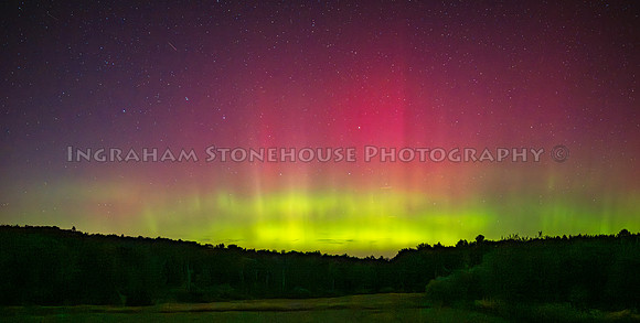 Aurora and stars Sept. 2025