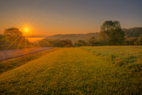 Sun Rise on Graham Rd September