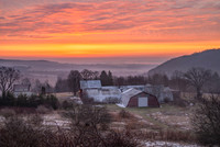 Sunrise from Graham rd Smyrna NY