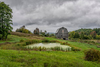 Barn and pond Route 436 Nunda NY
