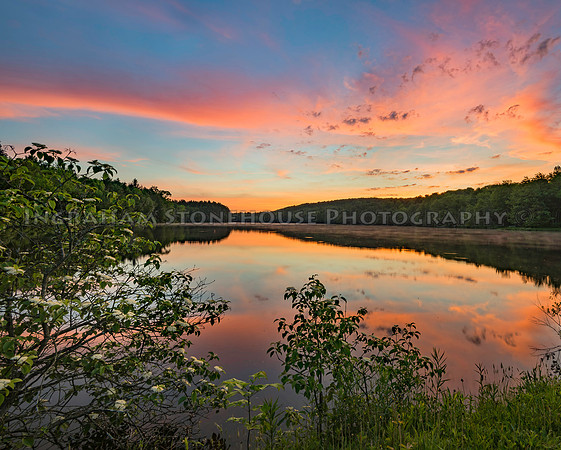 Sunset Beaver Meadow Lake 16x20