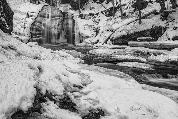 Rexford Falls , March 2018 16x24