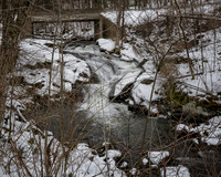 Faville Falls, Upper falls.