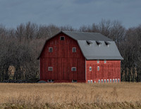 Red barn , Pitsford NY