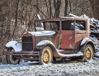 1929 Model A ,roadside