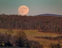 Super Moon rising November 2024