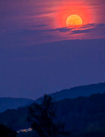 Strawberry moon Sherburne NY