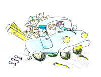 On the road